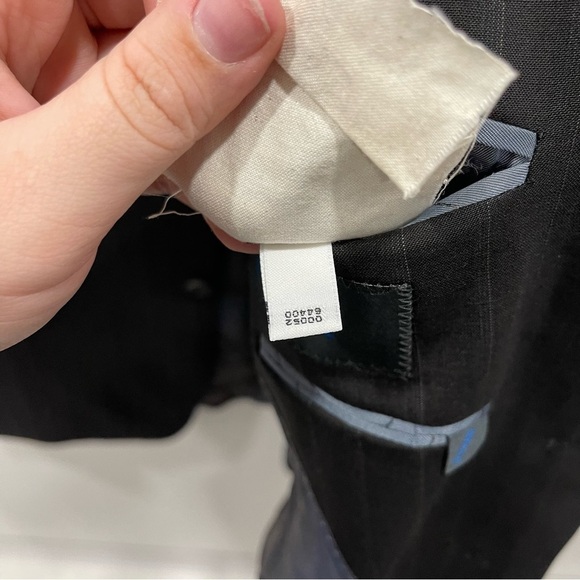 Ted Baker Endurance Stripe Wool Blend Sports Coat Jacket Size 42 Long - Picture 9 of 10